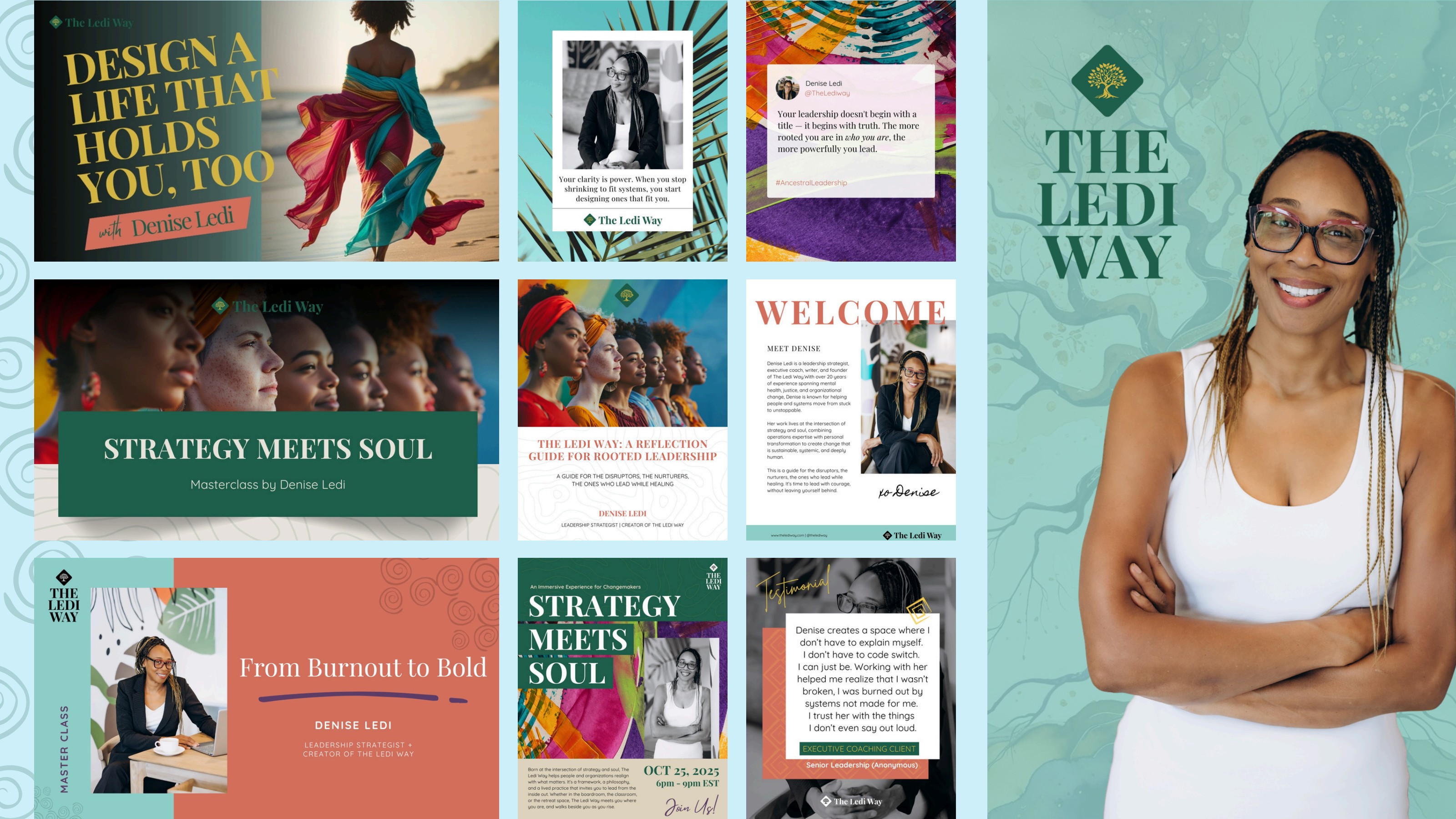 The Ledi Way — ancestral leadership brand experience